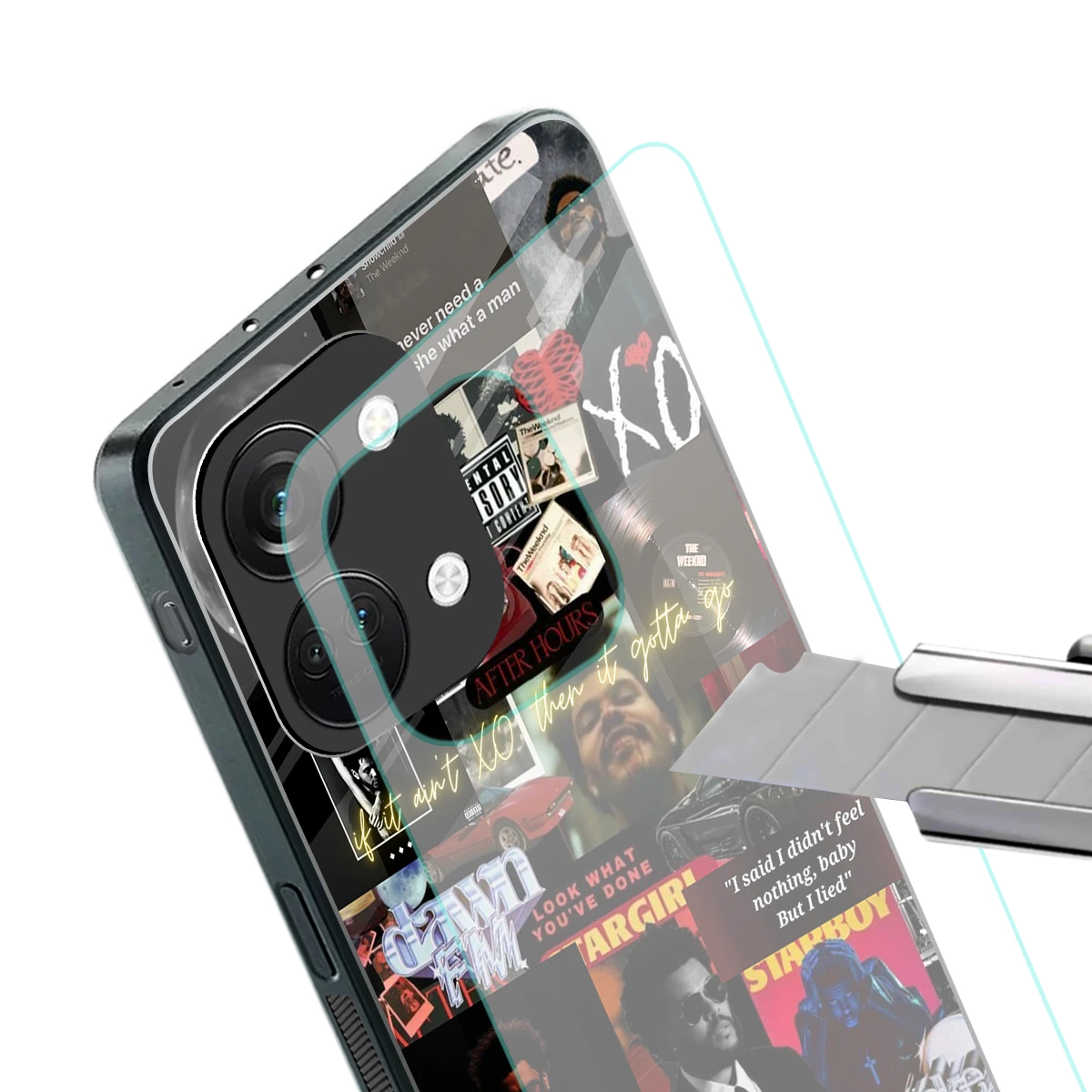 Star Boy Aura stylish phone case for oneplus nord 3 | glossy glass and slim fit
