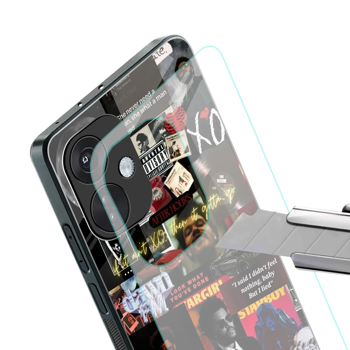Star Boy Aura stylish phone case for oneplus nord ce 3 | glossy glass and slim fit