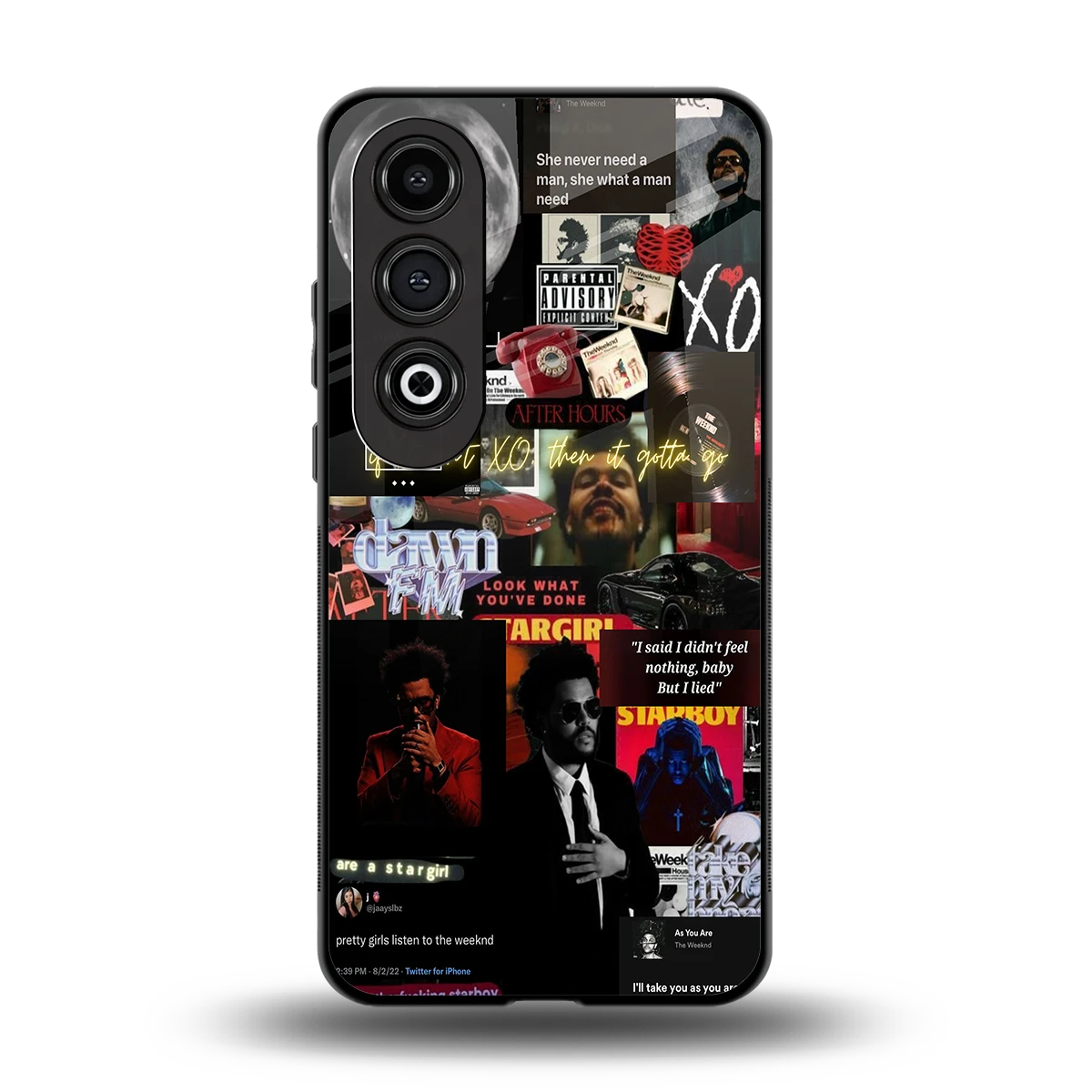 Star Boy Aura back phone cover | glass case for oneplus nord ce 4