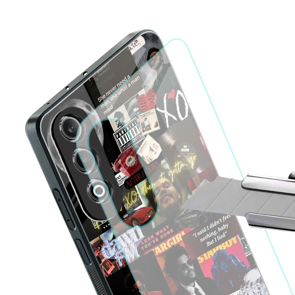 Star Boy Aura stylish phone case for oneplus nord ce 4 | glossy glass and slim fit