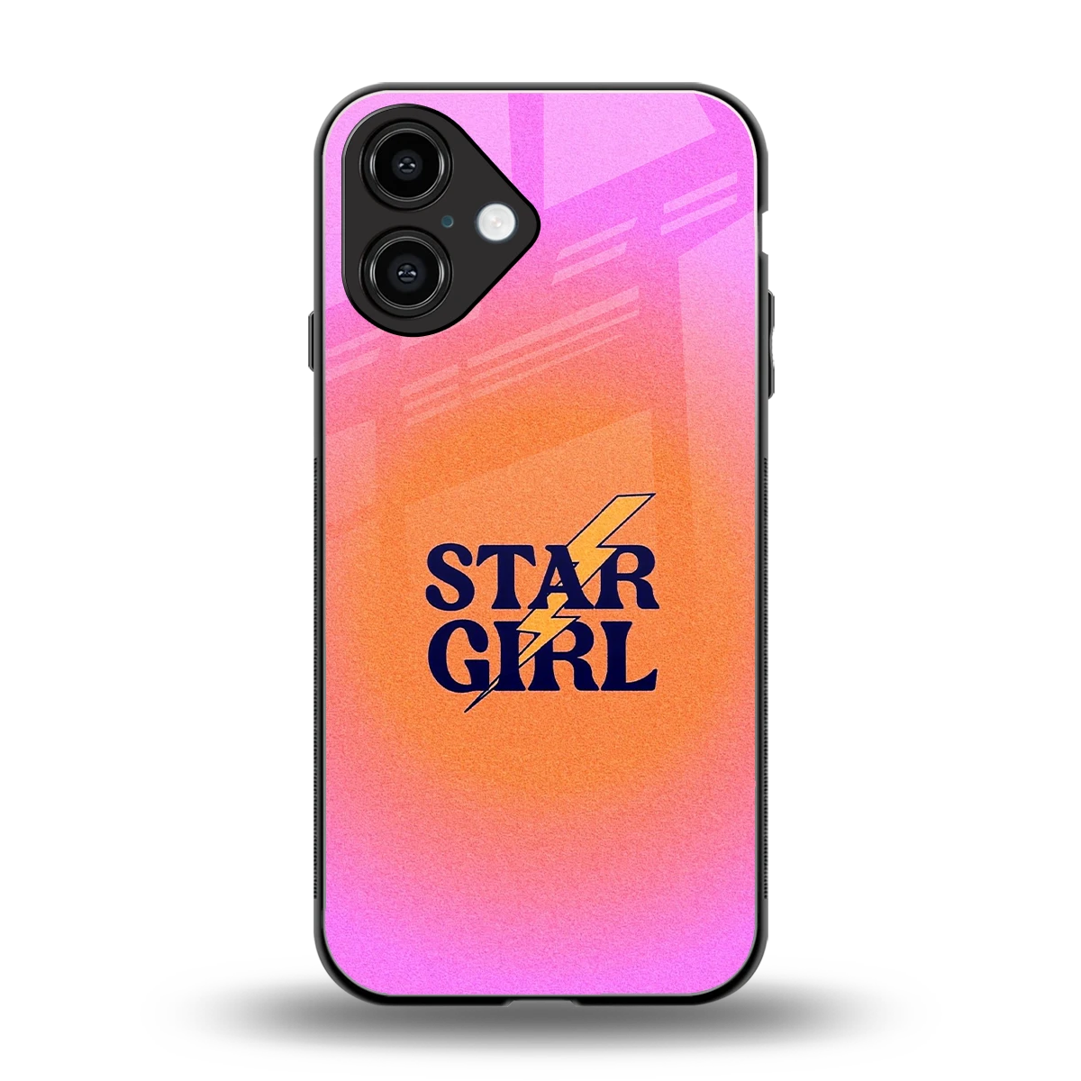 Star Girl Aesthetic back phone cover | glass case for iphone 16