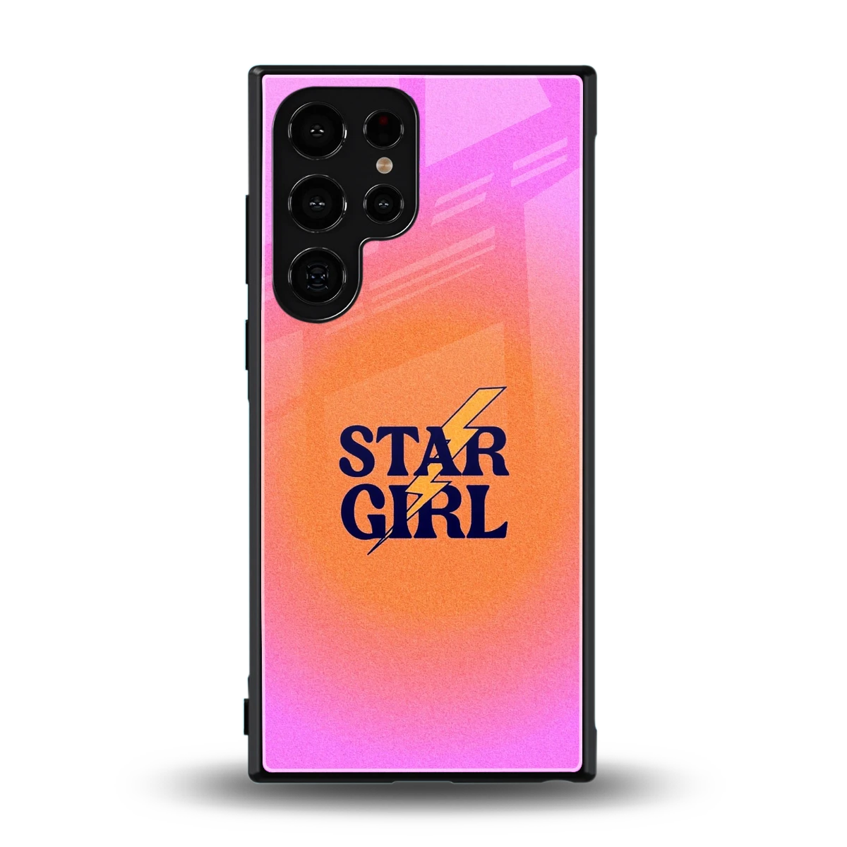Star Girl Aesthetic back phone cover | glass case for samsung galaxy s24 ultra