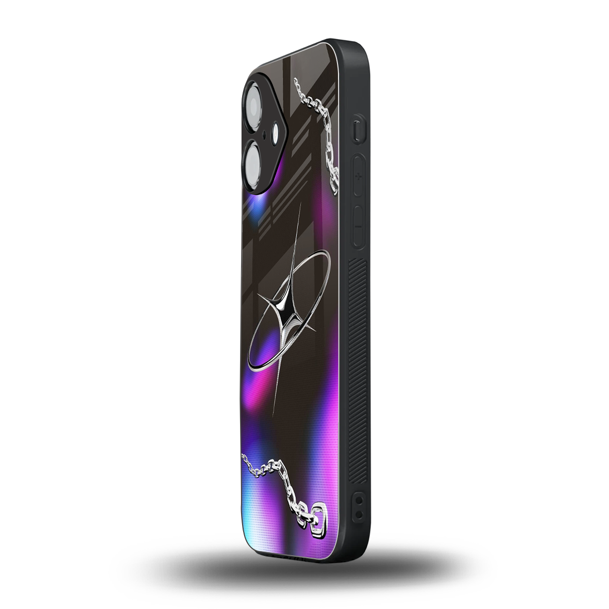 Star Luxe iPhone 16 mobile cover | shockproof glass phone case