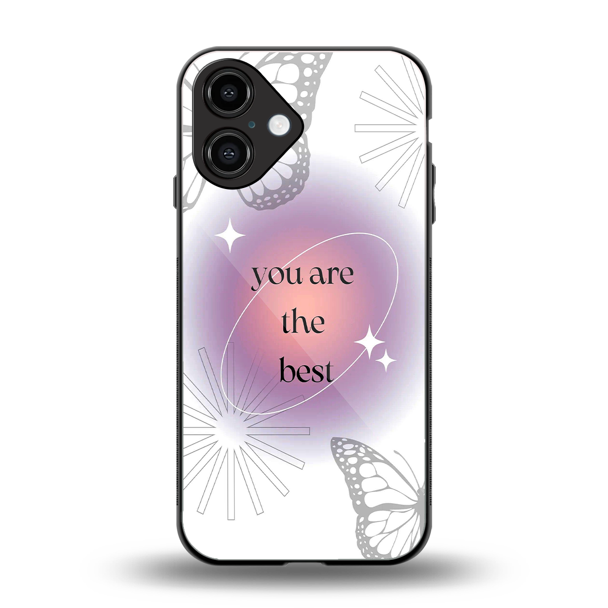 Star Power back phone cover | glass case for iphone 16