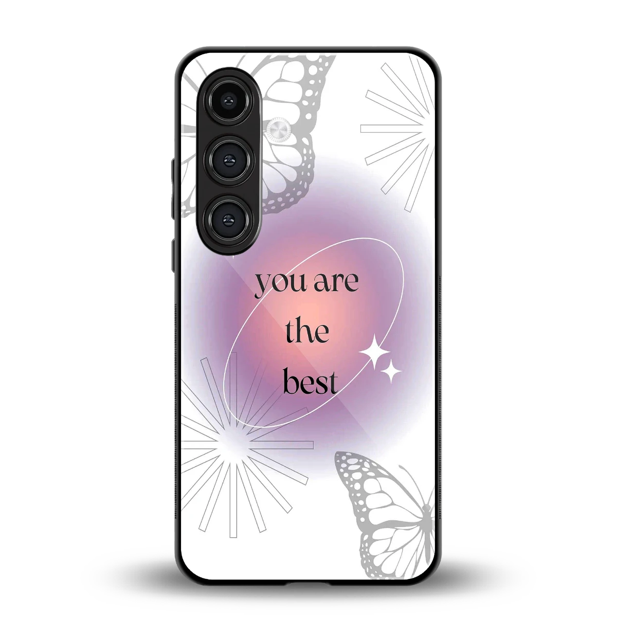 Star Power back phone cover | glass case for samsung galaxy s24