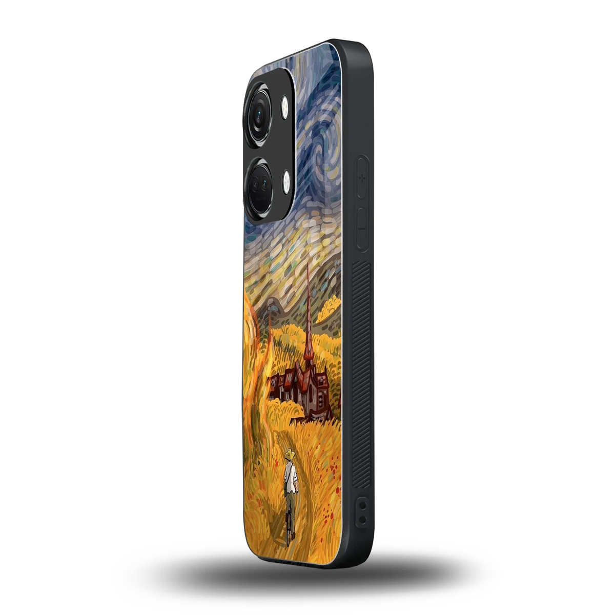 Starry Ride oneplus nord 3 mobile cover | shockproof glass phone case