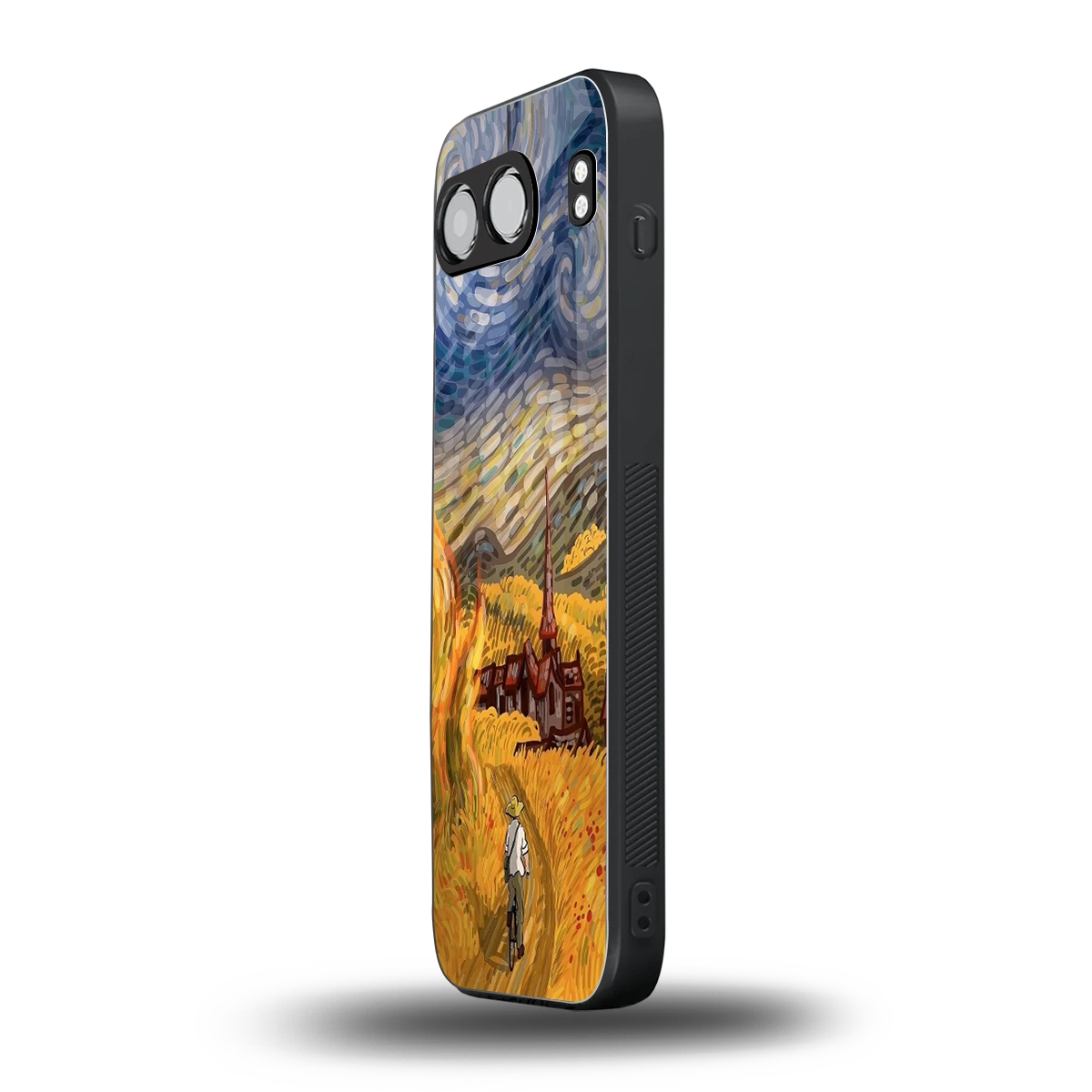 Starry Ride oneplus nord 4 mobile cover | shockproof glass phone case