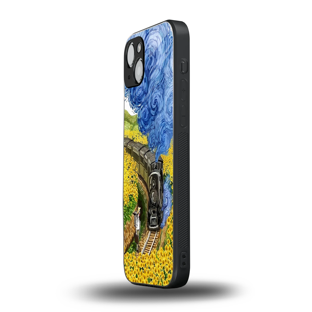 Starry Wait iphone 15 mobile cover | shockproof glass phone case