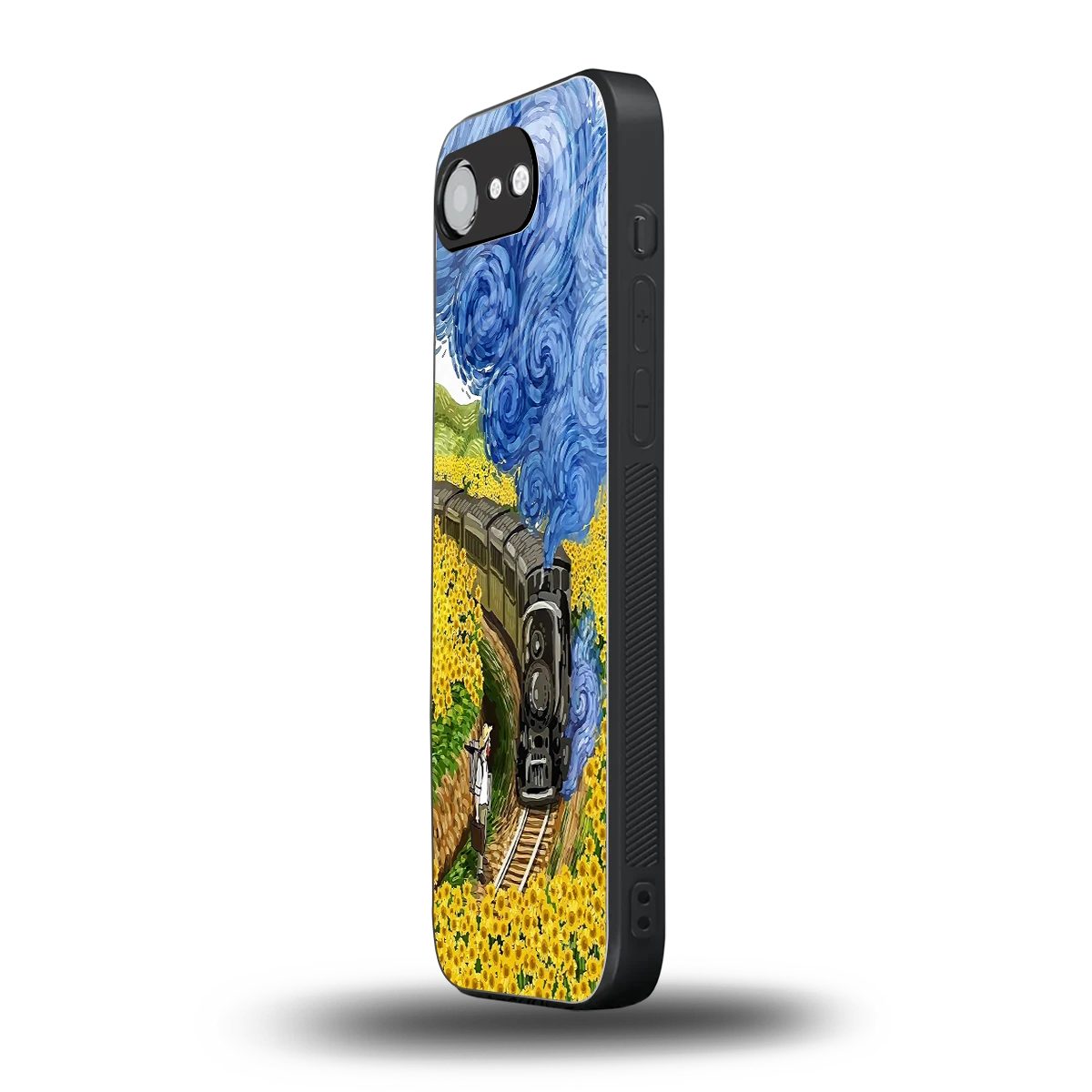 Starry Wait iphone 16e mobile cover | shockproof glass phone case