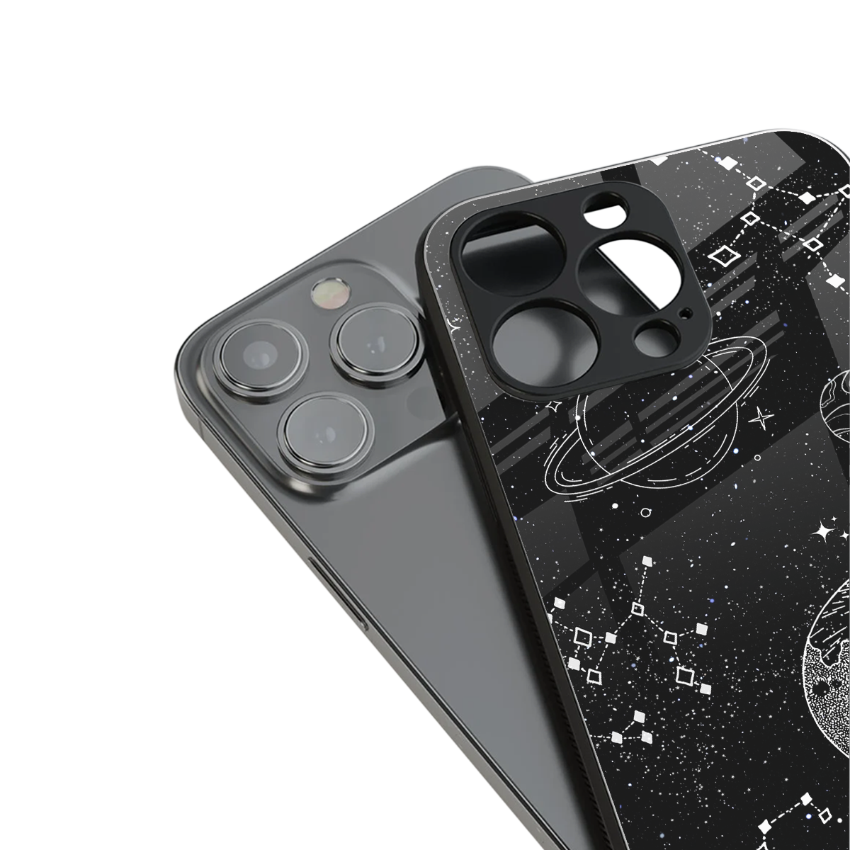 Stellar Voyage Phone Case for Iphone 16 | Glass Case