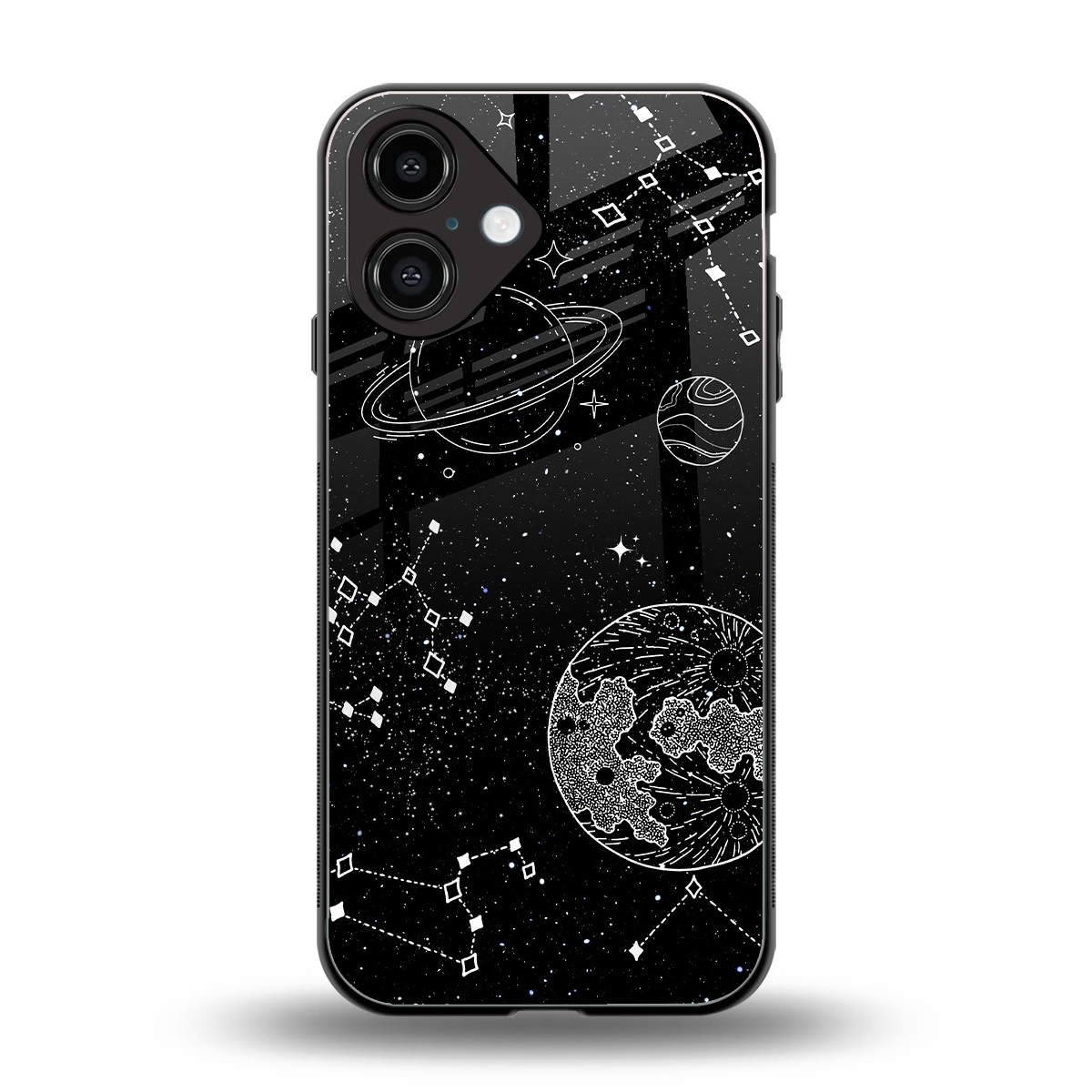 Stellar Voyage Phone Case for Iphone 16 | Glass Case