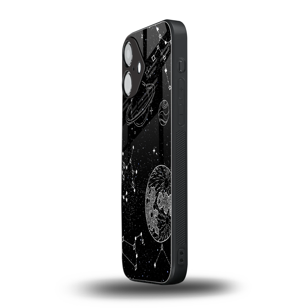 Stellar Voyage Phone Case for Iphone 16 | Glass Case
