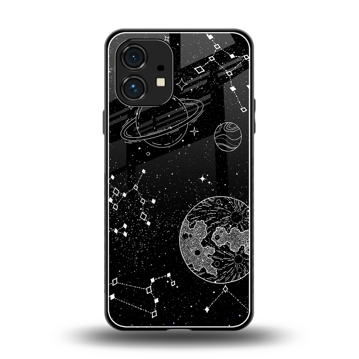 Stellar Voyage back phone cover | glass case for nothing phone 1