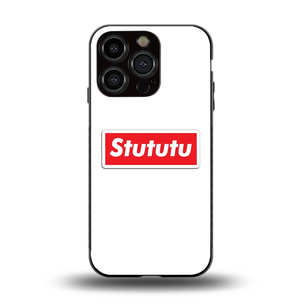 Stututu back phone cover | glass case for iphone 13 pro