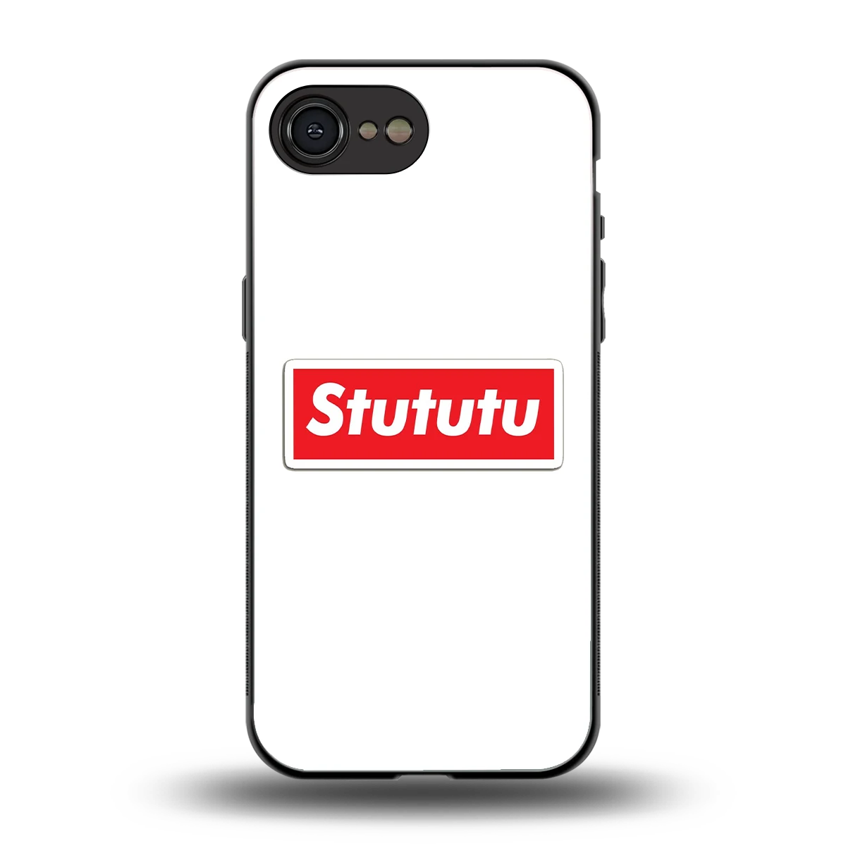 Stututu back phone cover | glass case for iphone 16e