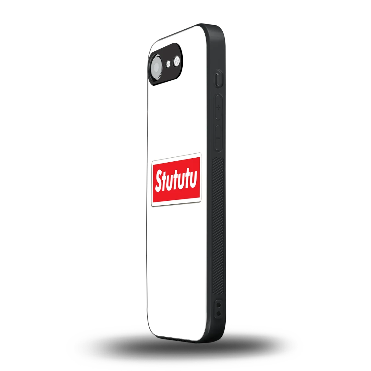 Stututu iphone 16e mobile cover | shockproof glass phone case
