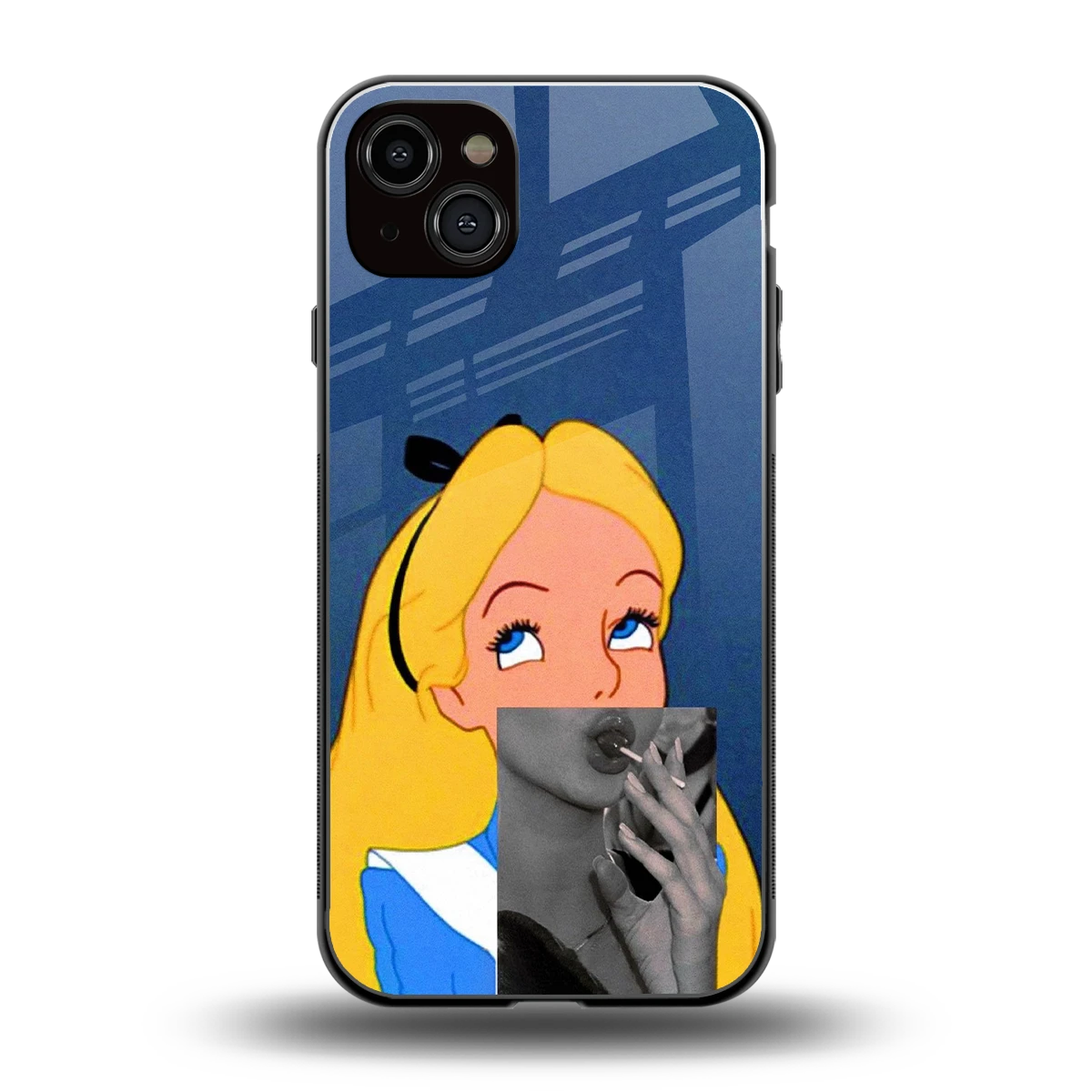 Sugar Bliss back phone cover | glass case for iphone 14 plus