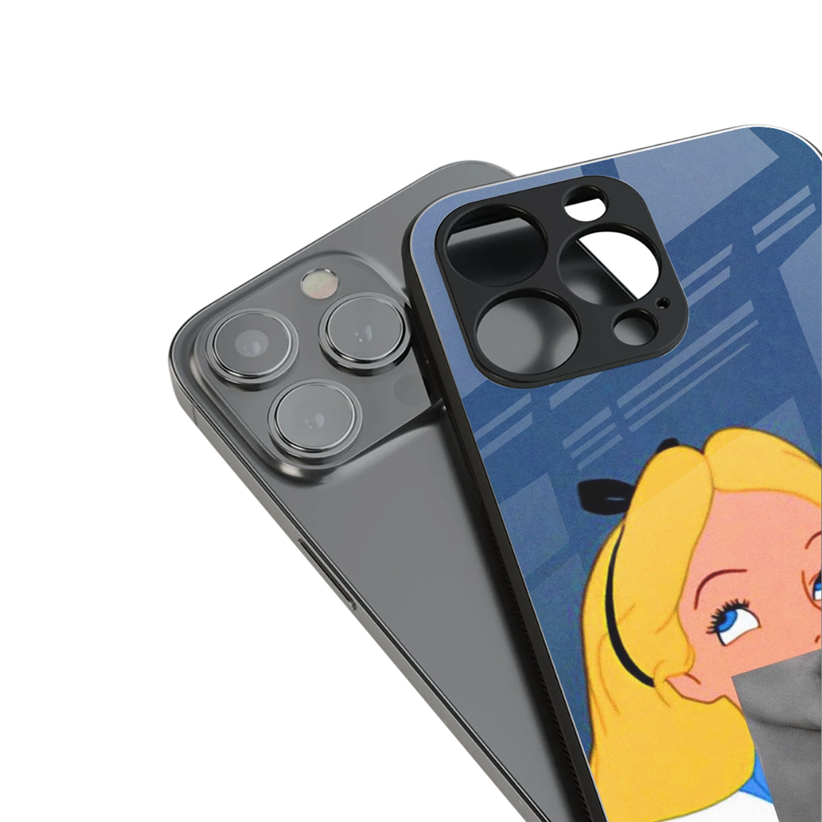 Sugar Bliss stylish phone case for iPhone 16 | glossy glass and slim fit