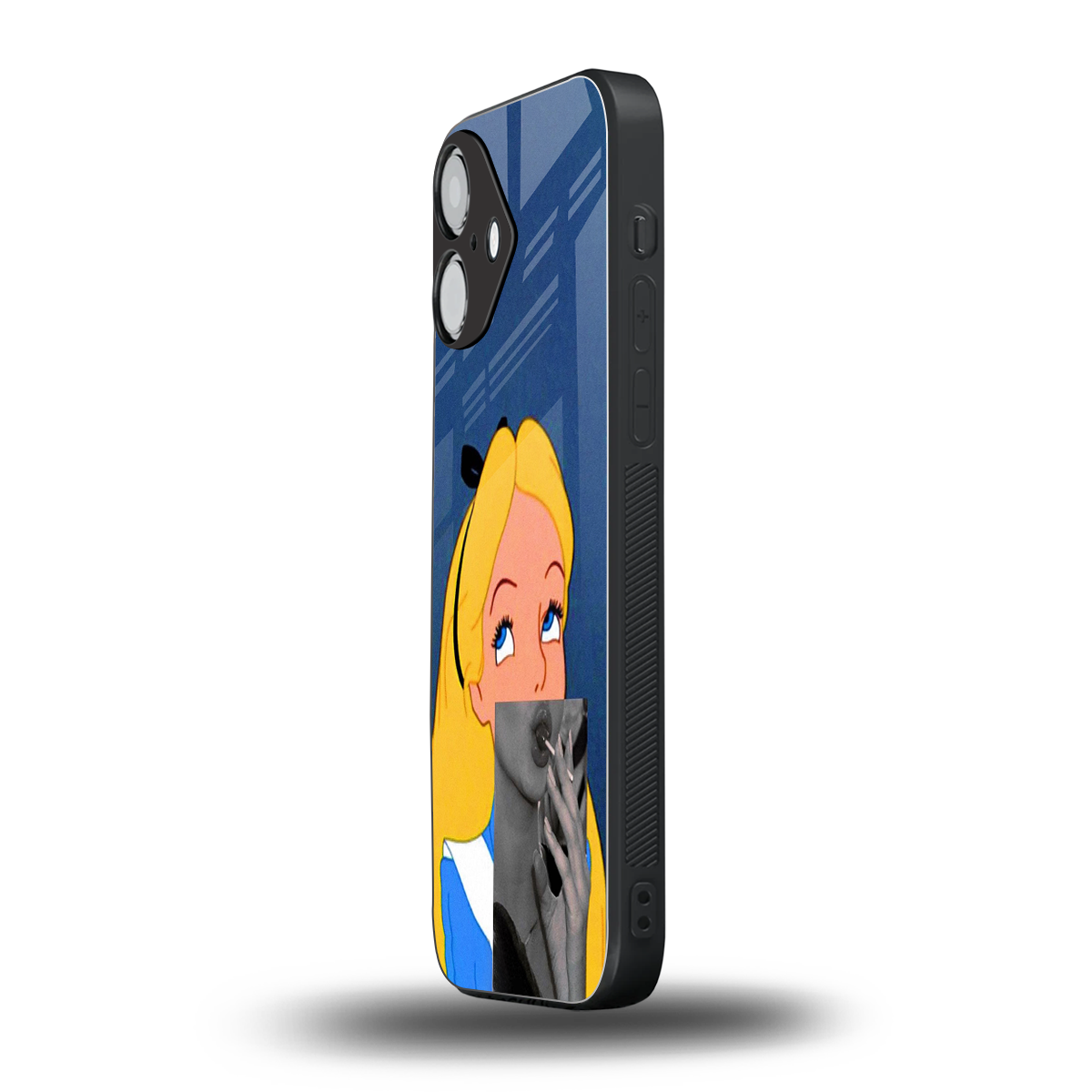 Sugar Bliss iPhone 16 mobile cover | shockproof glass phone case