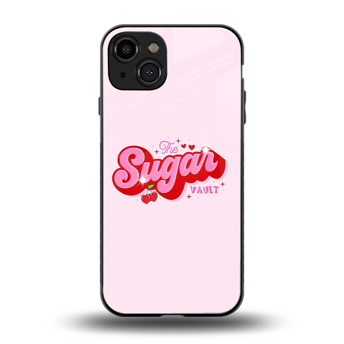 Sugar Vault back phone cover | glass case for iphone 15