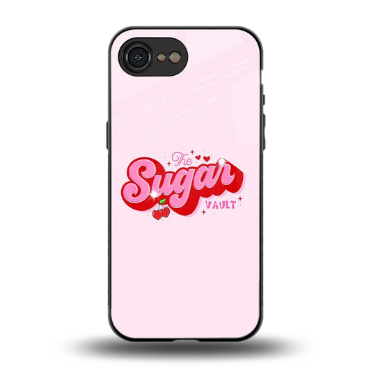 Sugar Vault back phone cover | glass case for iphone 16e