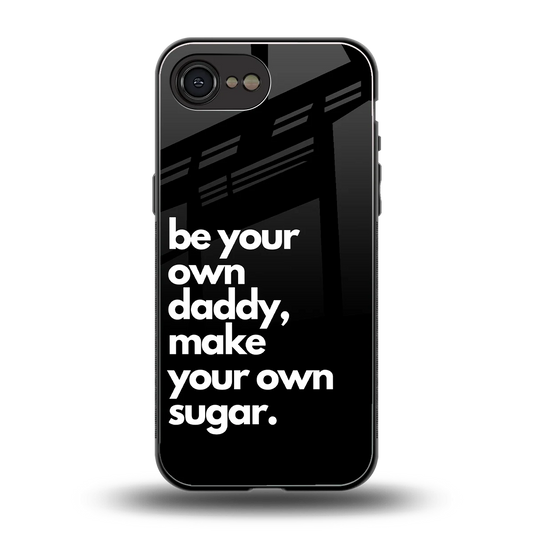 Suger back phone cover | glass case for iphone 16e
