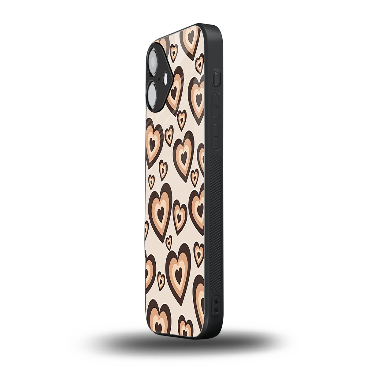 Sweetheart Cocoa iphone 16 plus mobile cover | shockproof glass phone case