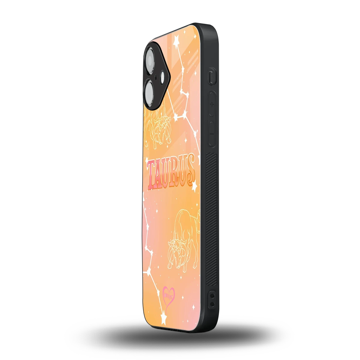Taurus Aura iphone 16 plus mobile cover | shockproof glass phone case
