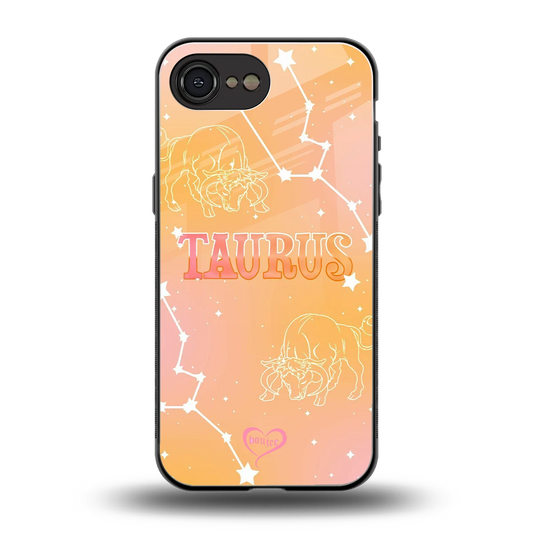 Taurus Aura back phone cover | glass case for iphone 16e