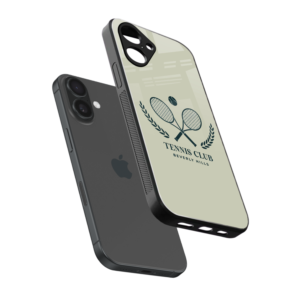 Tennis Club BH Phone Case for Iphone 16 | Glass Case