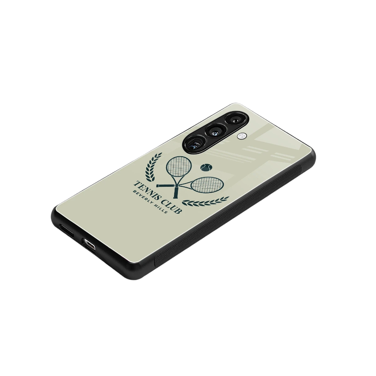 Tennis Club BH stylish phone case for samsung galaxy s24 | glossy glass and slim fit
