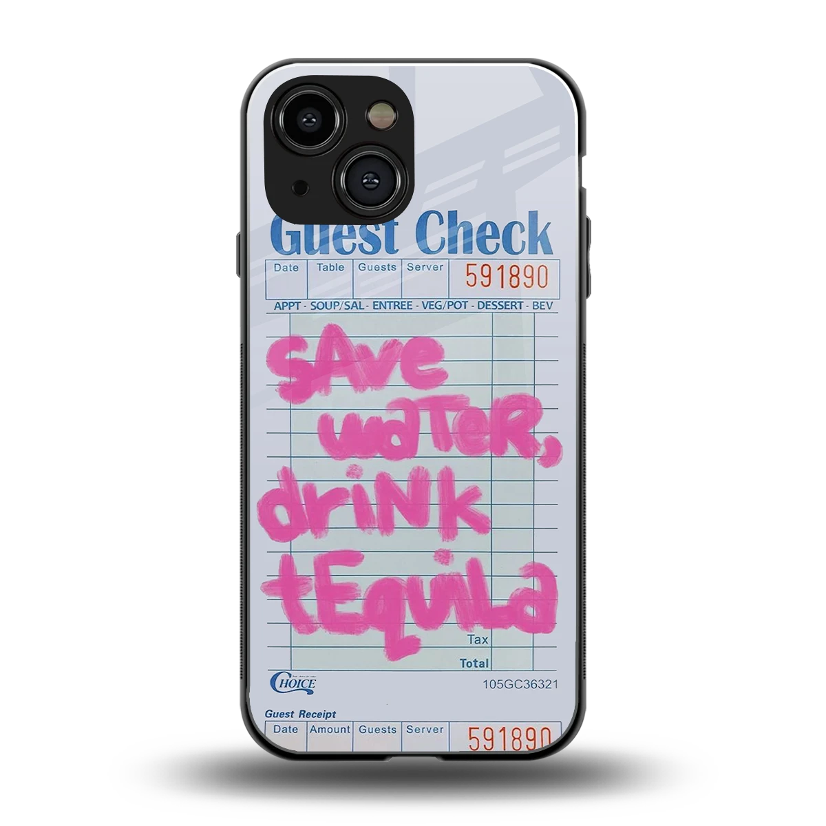 Tequila Tales back phone cover | glass case for iphone 13 mini