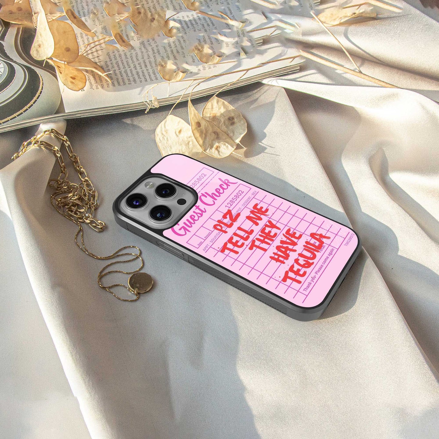 Tequila Hunt Phone Case for Iphone 16 | Glass Case