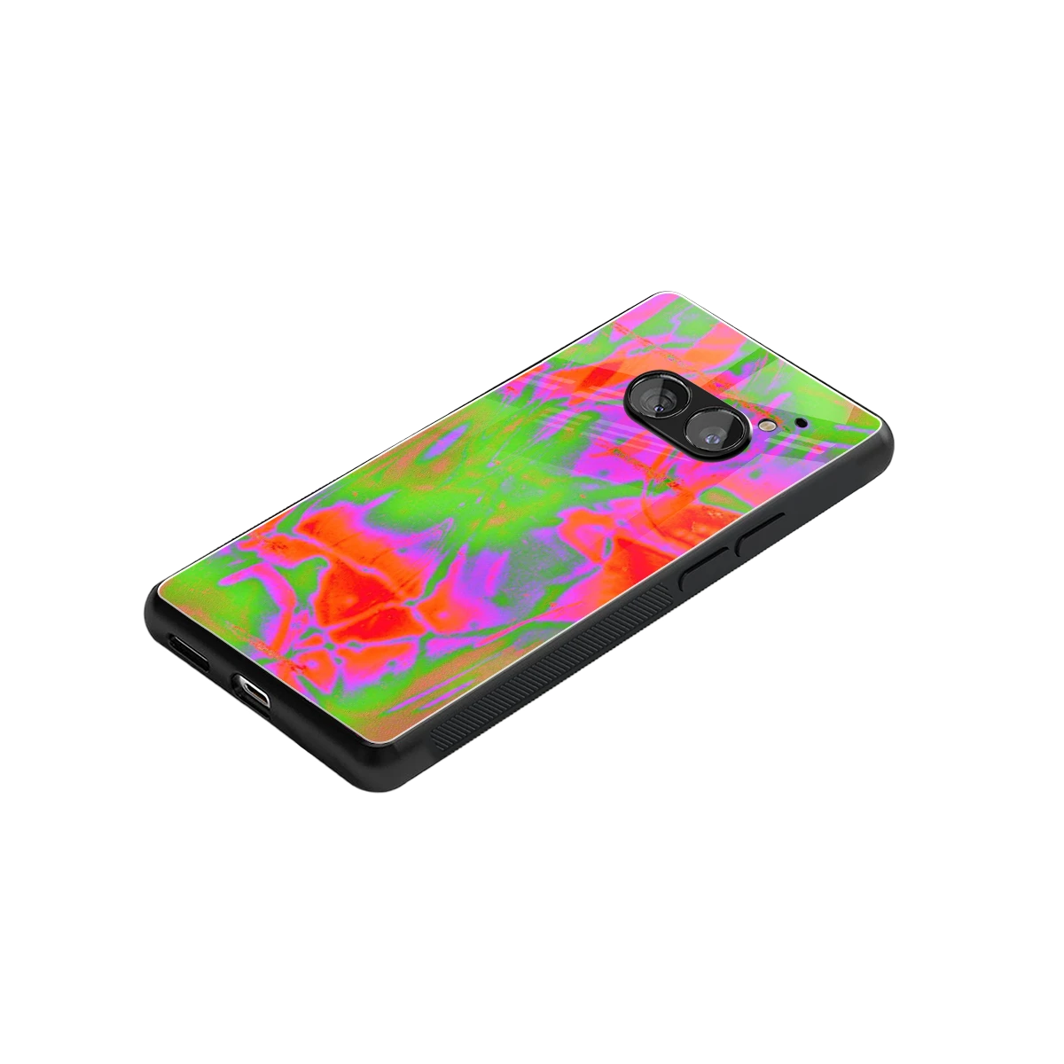 Triple Glow stylish phone case for nothing phone 2a | glossy glass and slim fit