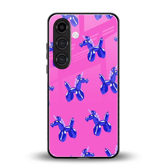 Unicorn back phone cover | glass case for samsung galaxy s23 plus