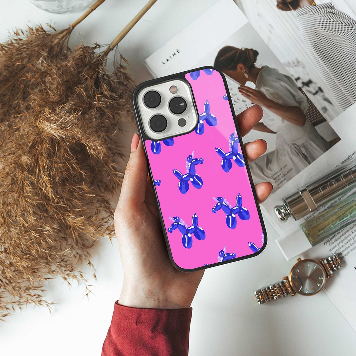 Unicorn Phone Case for Iphone 16 | Glass Case