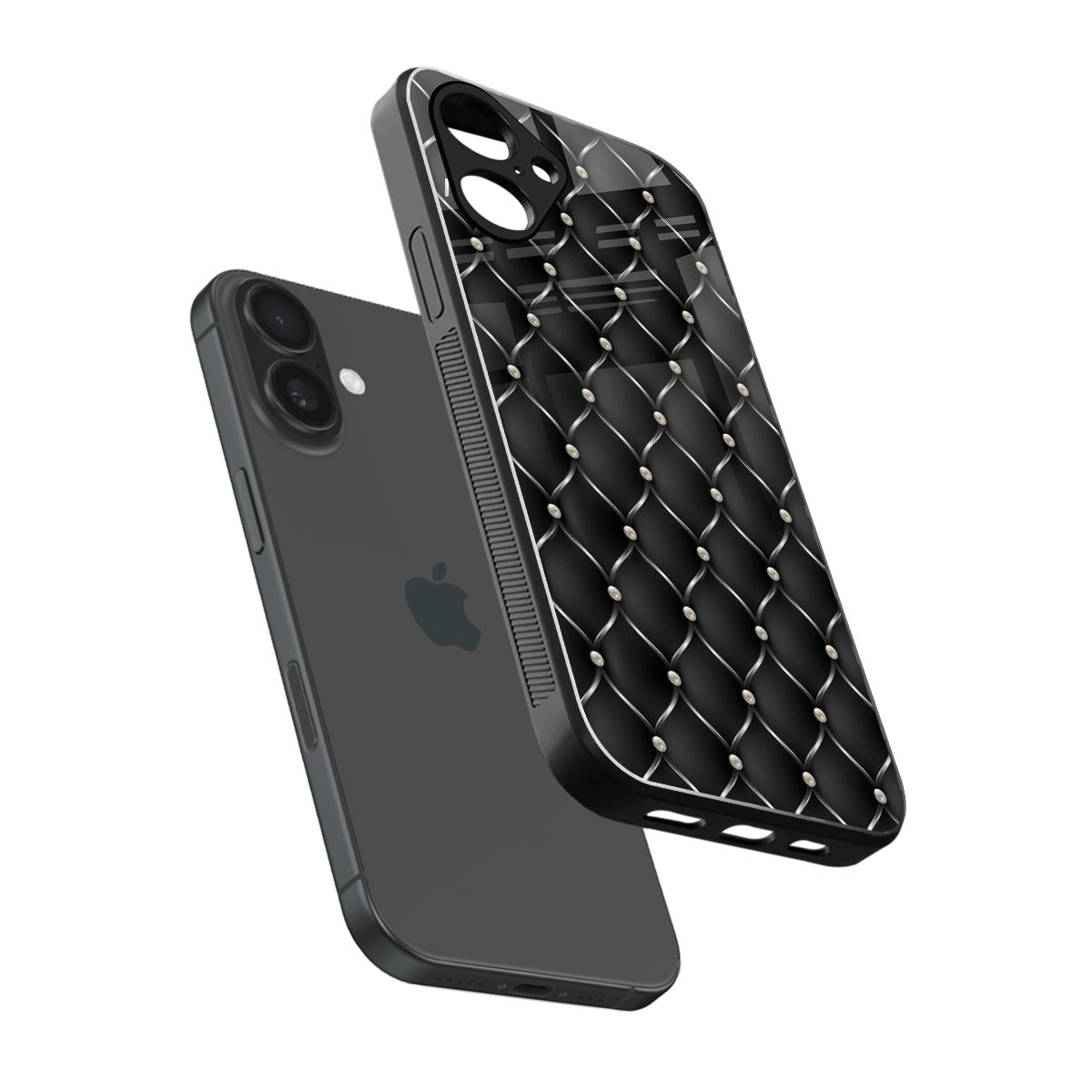 Urban Grid Phone Case for Iphone 16 | Glass Case