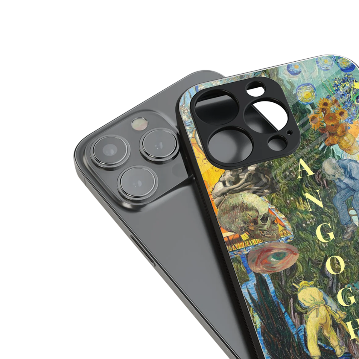 Van Gogh Collage Phone Case for Iphone 16 | Glass Case