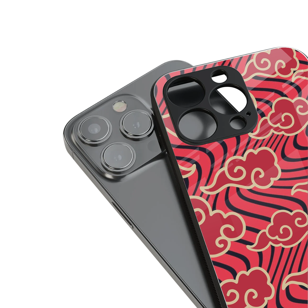 Vermilion Anime Phone Case for Iphone 16 | Glass Case