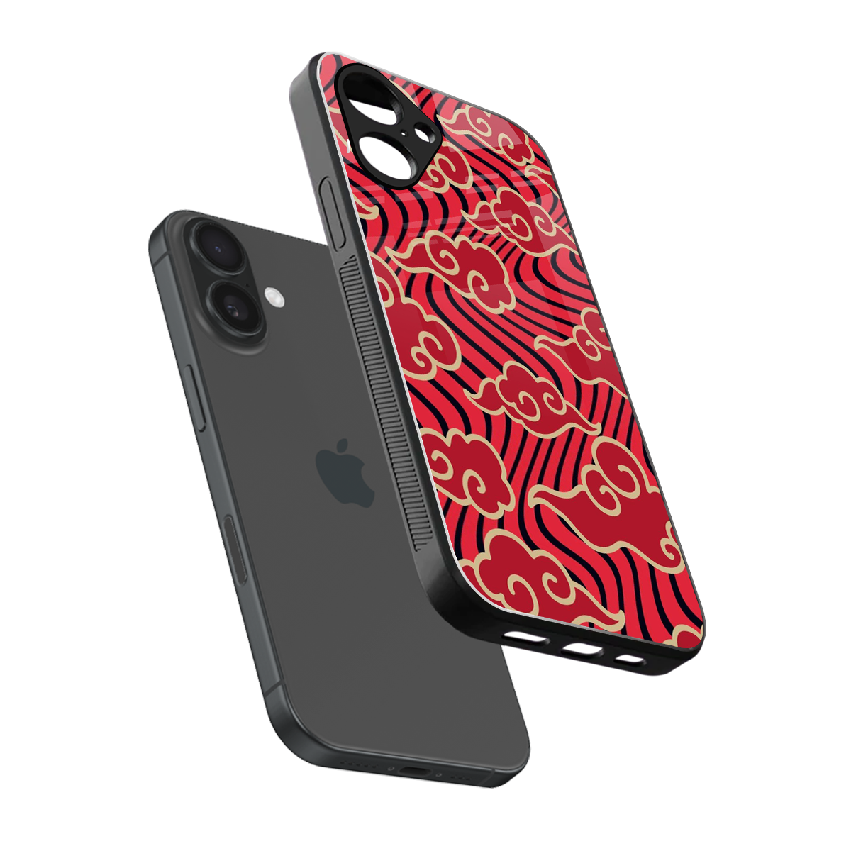 Vermilion Anime Phone Case for Iphone 16 | Glass Case
