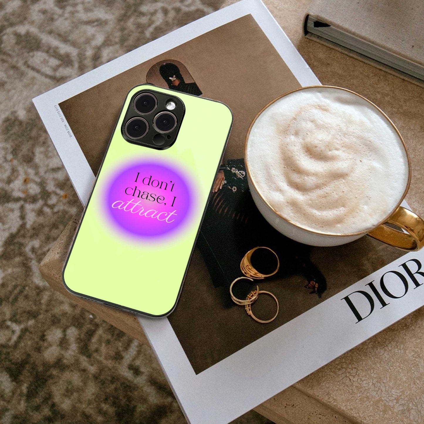 Vibe Magnet TPU glass hybrid case for iPhone 16 | premium mobile back cover