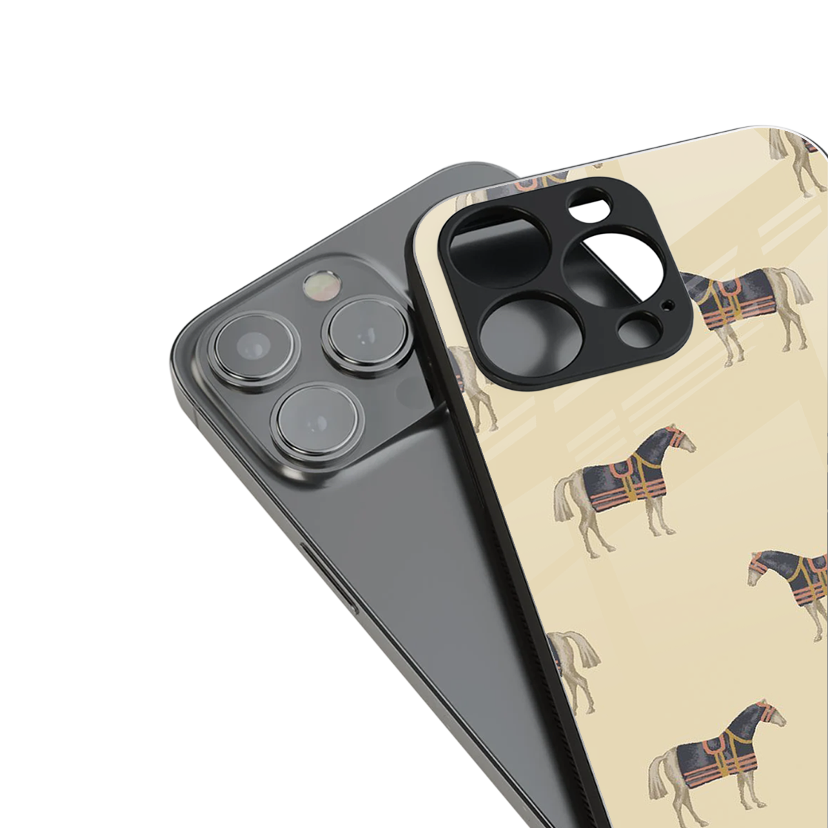Vintage Rider stylish phone case for iPhone 16 | glossy glass and slim fit