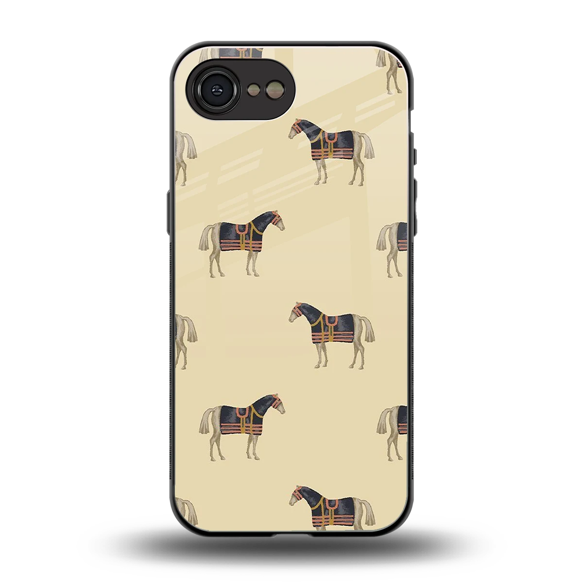 Vintage Rider back phone cover | glass case for iphone 16e