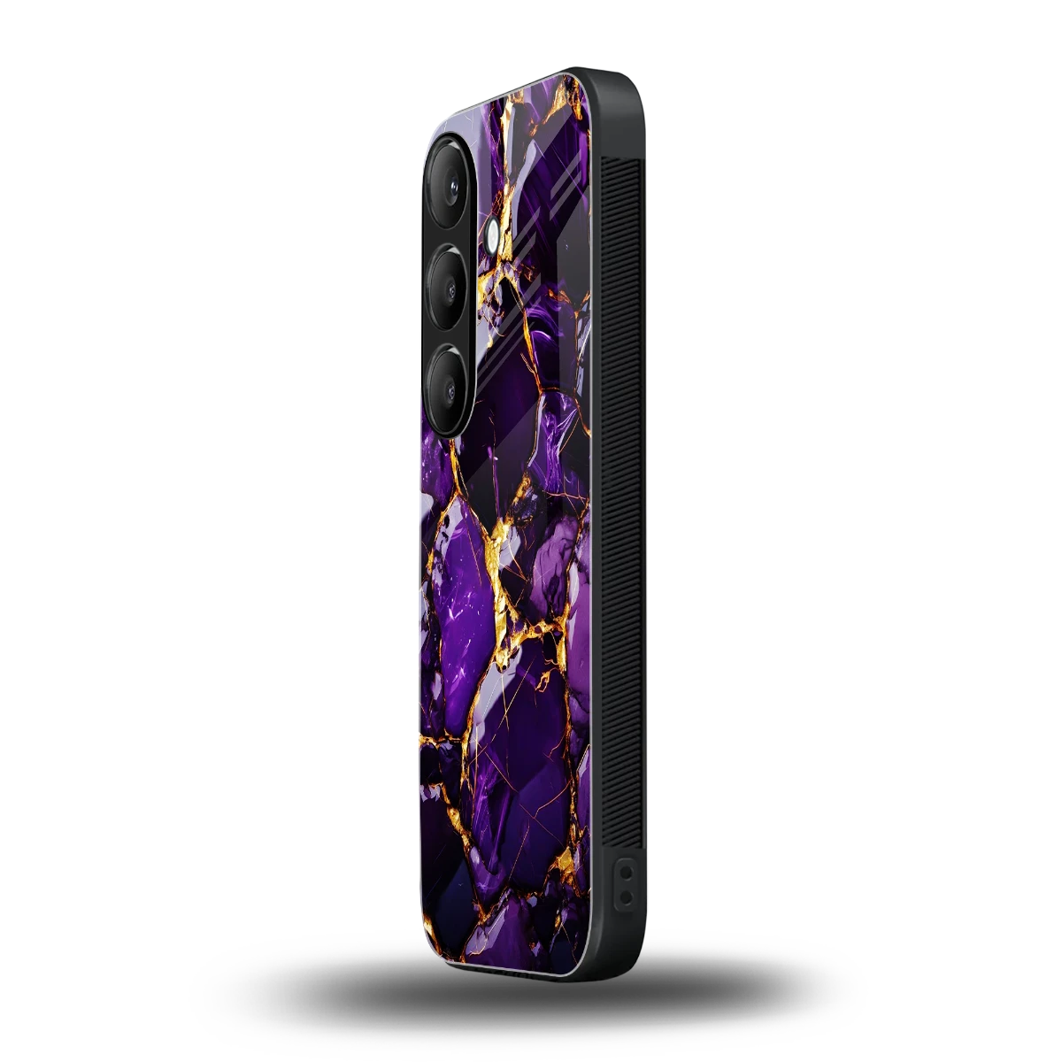 Violet Luxe samsung galaxy s24 mobile cover | shockproof glass phone case