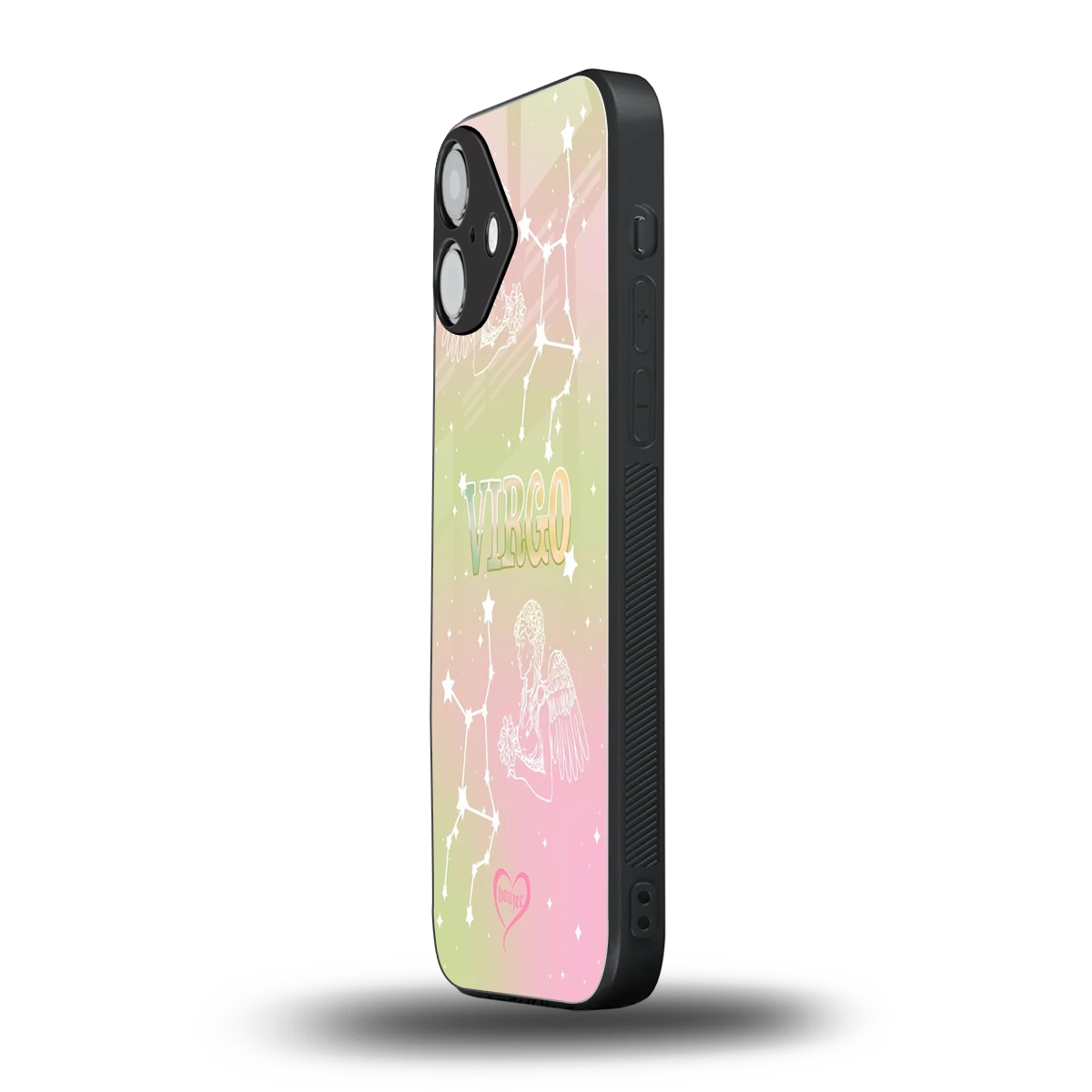 Virgo Aura iphone 16 plus mobile cover | shockproof glass phone case