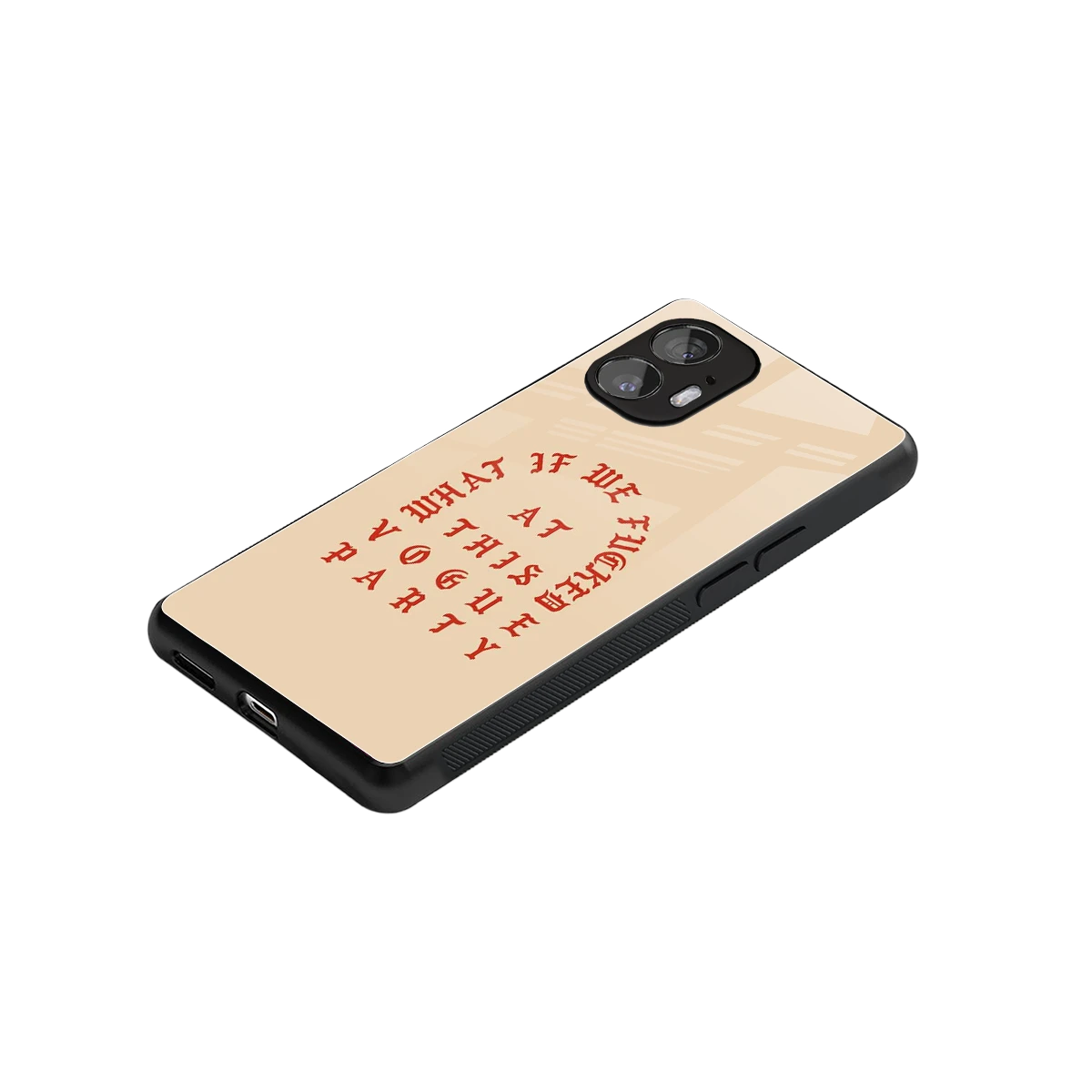 Vogue Party stylish phone case for nothing phone 2 | glossy glass and slim fit