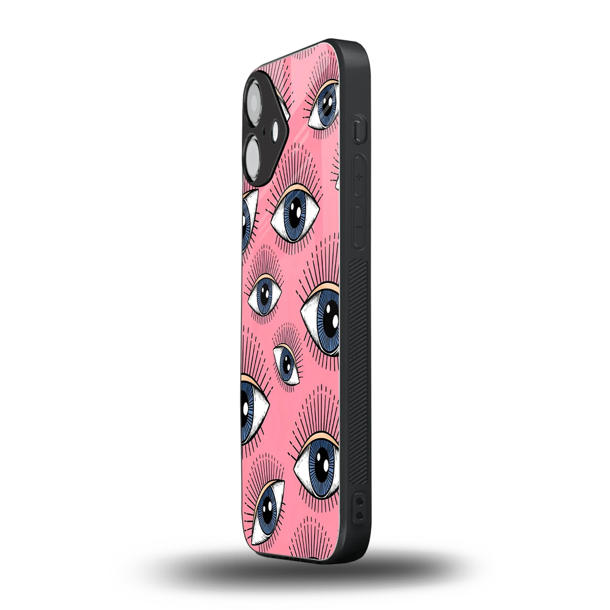 Watchful Soul iphone 16 plus mobile cover | shockproof glass phone case