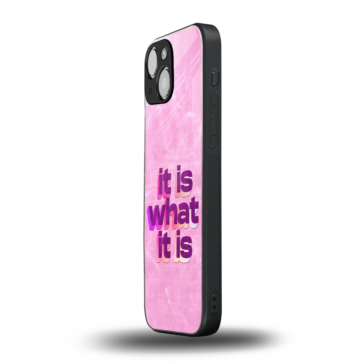 What It Is iphone 13 mini mobile cover | shockproof glass phone case