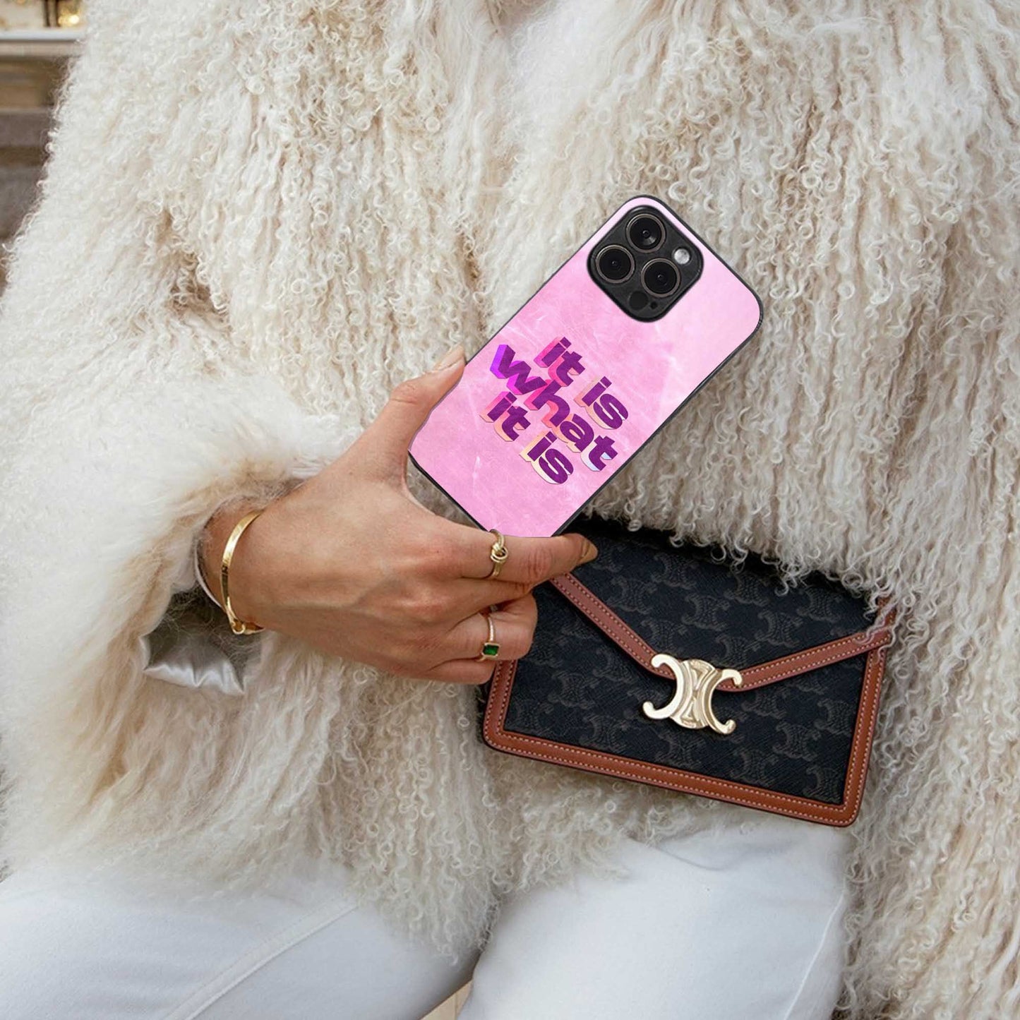 What It Is Phone Case for Iphone 16 | Glass Case