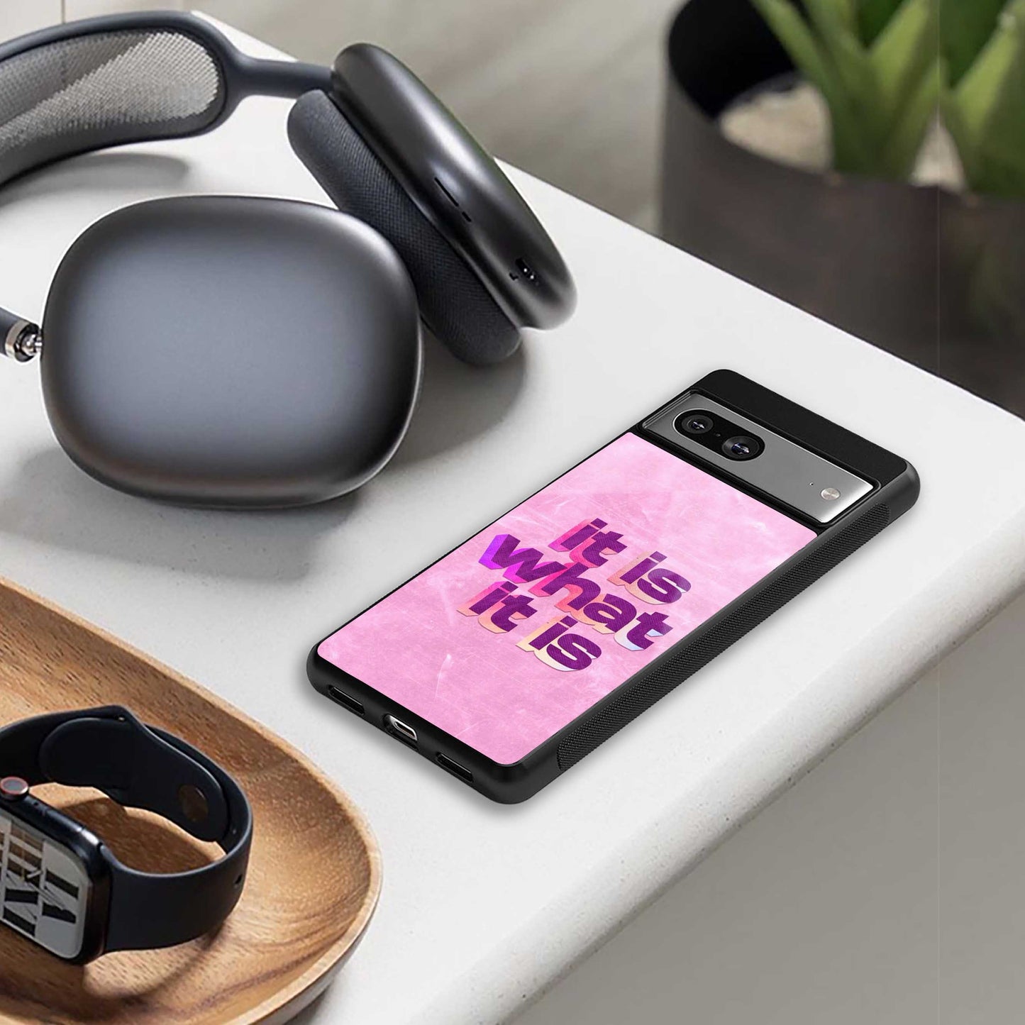 What It Is Phone Case for Iphone 16 | Glass Case